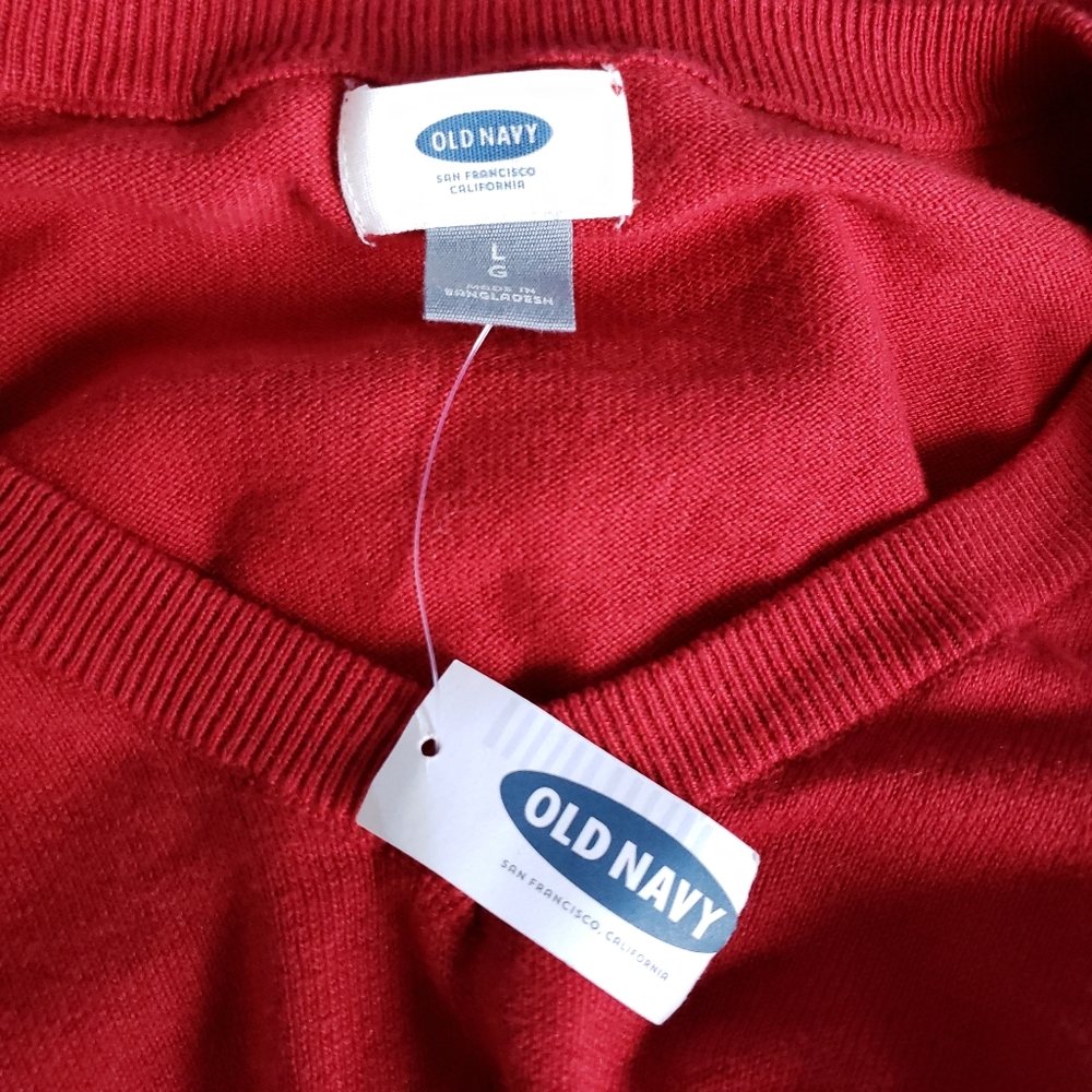 Old Navy Soft Wash V-Neck Sweater - Picture 5 of 6